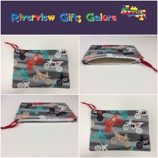 Zip Clutch / Purse / Bag / Pouch - Motorbikes Zip Clutch / Purse / Bag / Pouch - Motorbikes